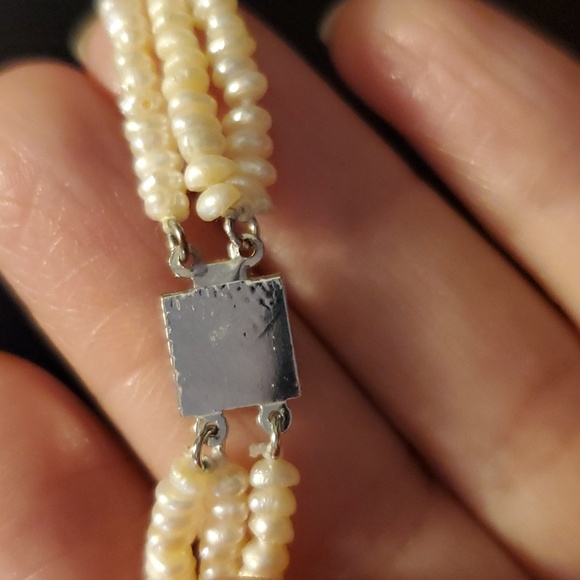 Real pearl necklace see video - Picture 5 of 5